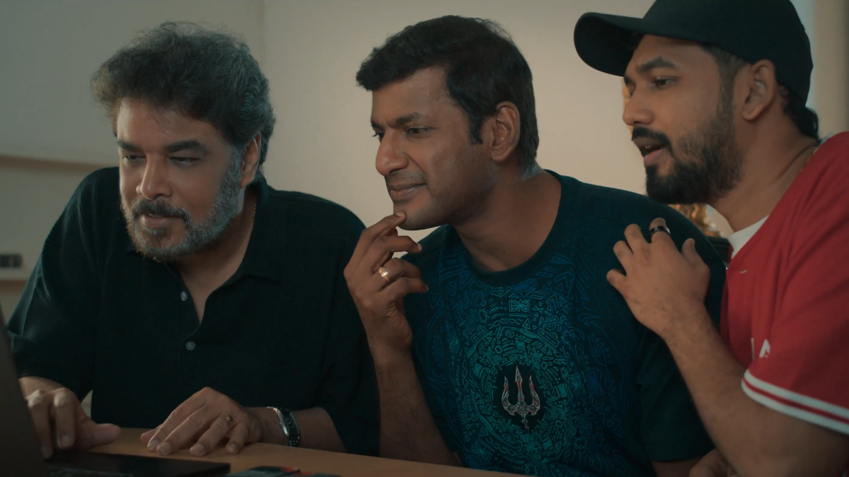 ‘Purushan’: Vishal, Sundar C, Hiphop Tamizha reunite for their next; title teaser out